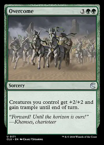 Overcome - clu Spoiler