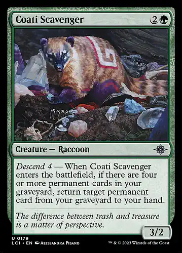 Coati Scavenger - lci Spoiler