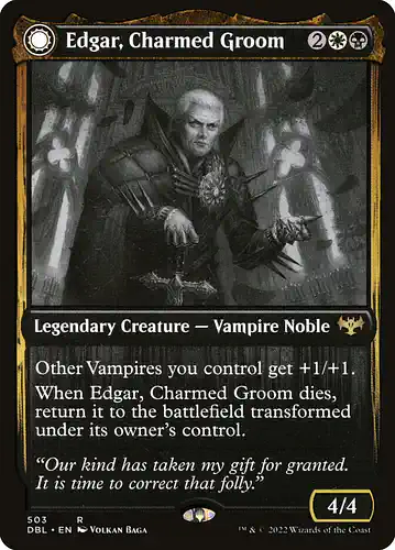 Edgar, Charmed Groom - dbl Spoiler