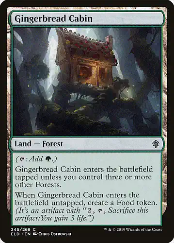 Gingerbread Cabin - eld Spoiler