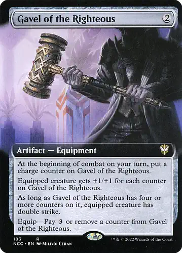 Gavel of the Righteous - ncc Spoiler