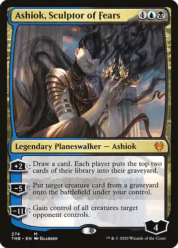 Ashiok, Sculptor of Fears - thb Spoiler