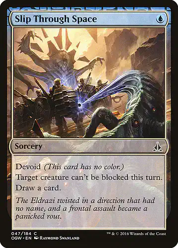 Slip Through Space - ogw Spoiler