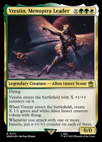 Vrestin, Menoptra Leader - who Spoiler