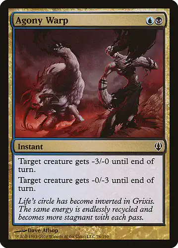 Agony Warp - arc Spoiler