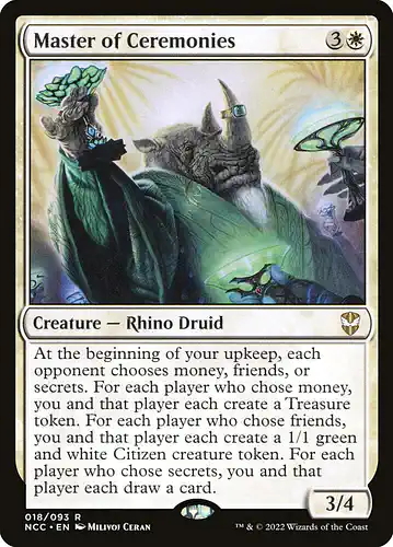 Master of Ceremonies - ncc Spoiler