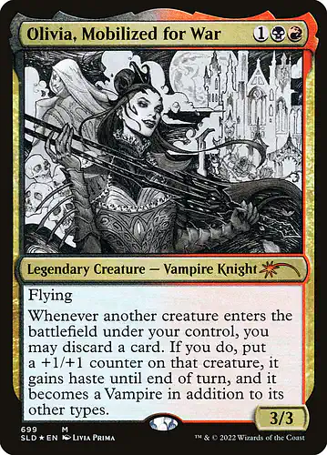 Olivia, Mobilized for War - sld Spoiler