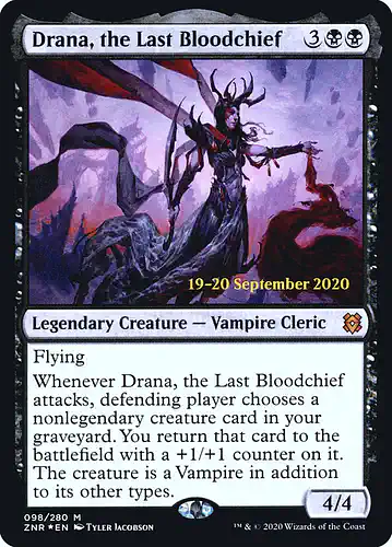Drana, the Last Bloodchief - znr Spoiler