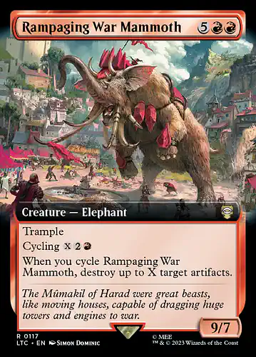 Rampaging War Mammoth - ltc Spoiler