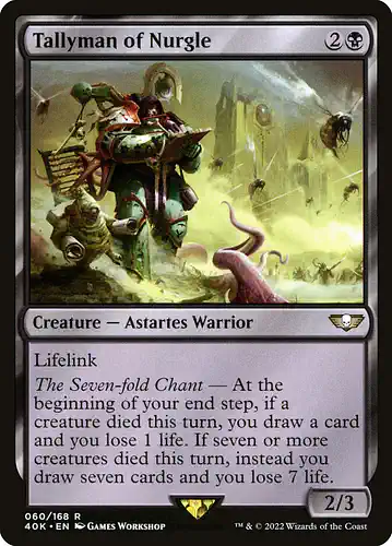 Tallyman of Nurgle - 40k Spoiler
