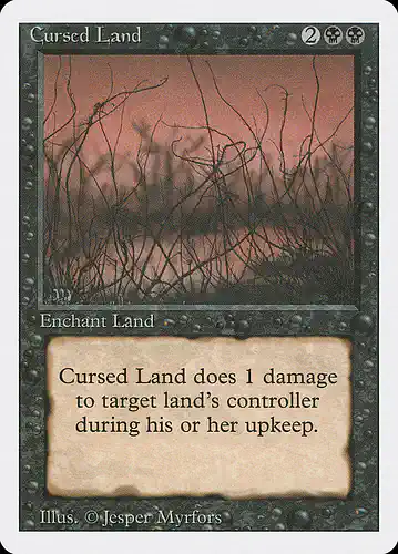 Cursed Land - 3ed Spoiler
