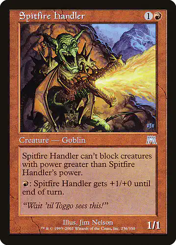 Spitfire Handler - ons Spoiler