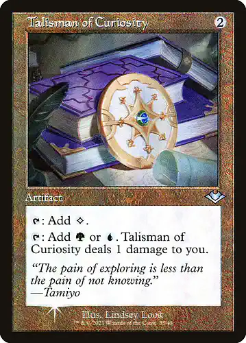Talisman of Curiosity - h1r Spoiler