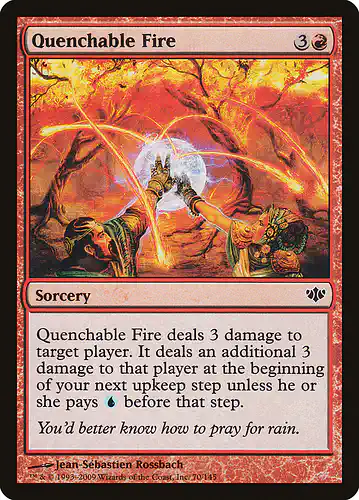 Quenchable Fire - con Spoiler