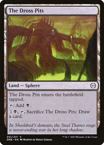 The Dross Pits - one Spoiler