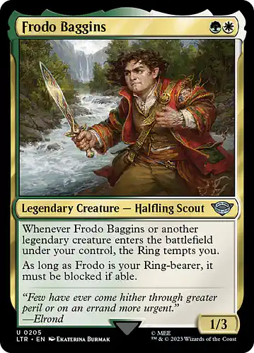 Frodo Baggins - ltr Spoiler