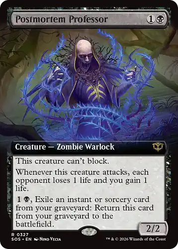 Postmortem Professor - sos Spoiler