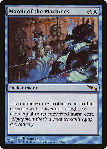 March of the Machines - mrd Spoiler
