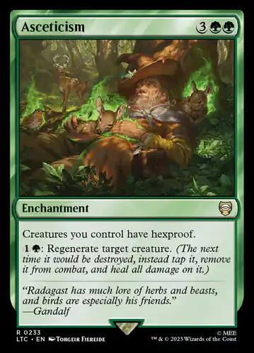 Asceticism - ltc Spoiler