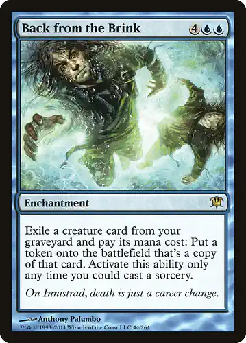 Back from the Brink - isd Spoiler
