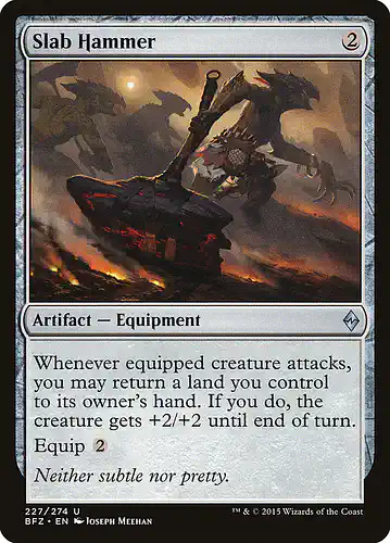 Slab Hammer - bfz Spoiler