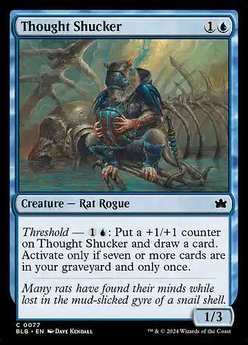 Thought Shucker - blb Spoiler