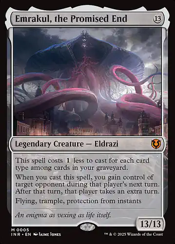 Emrakul, the Promised End - inr Spoiler
