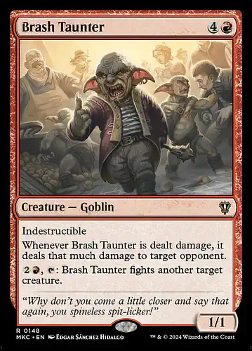 Brash Taunter - mkc Spoiler