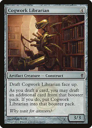 Cogwork Librarian - cns Spoiler