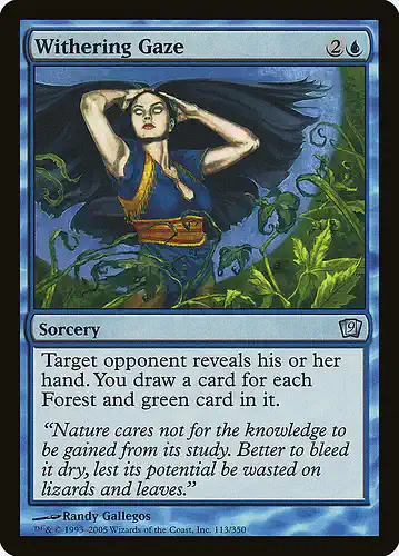 Withering Gaze - 9ed Spoiler