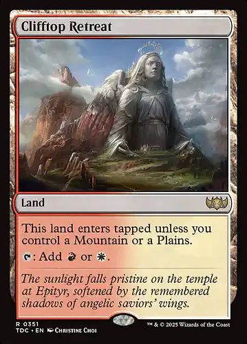Clifftop Retreat - tdc Spoiler