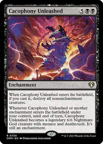 Cacophony Unleashed - cmm Spoiler