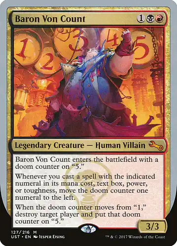 Baron Von Count - ust Spoiler