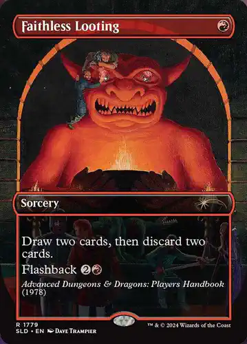 Faithless Looting - sld Spoiler