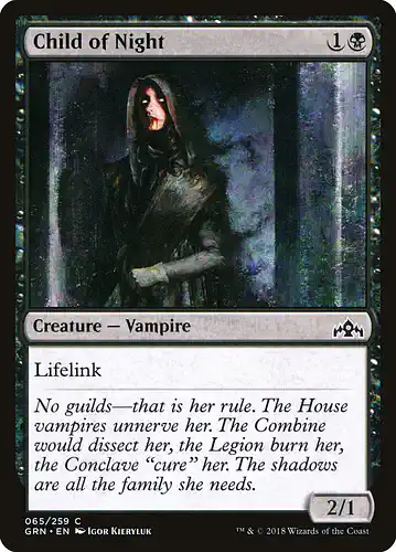 Child of Night - grn Spoiler