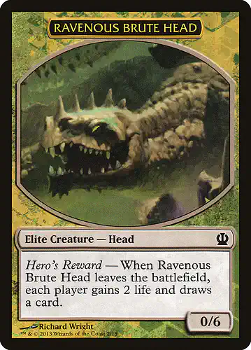 Ravenous Brute Head - ths Spoiler