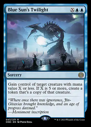 Blue Sun's Twilight - one Spoiler