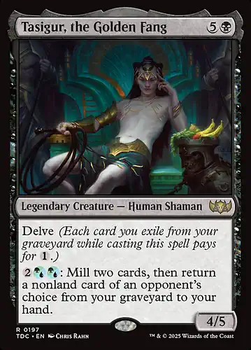 Tasigur, the Golden Fang - tdc Spoiler