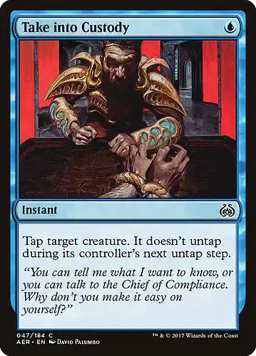 Take into Custody - aer Spoiler