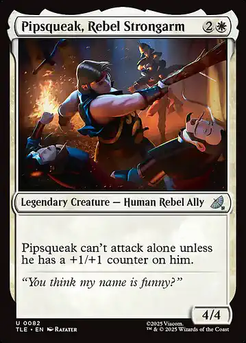 Pipsqueak, Rebel Strongarm - tle Spoiler