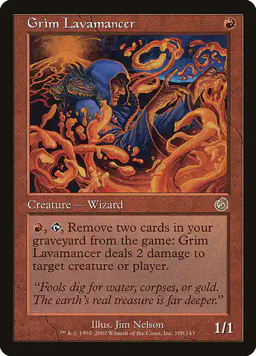 Grim Lavamancer - tor Spoiler