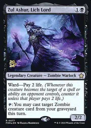 Zul Ashur, Lich Lord - fdn Spoiler
