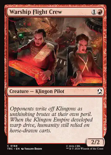 Warship Flight Crew - trc Spoiler