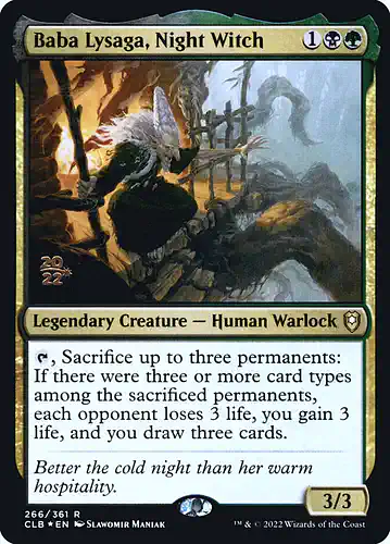 Baba Lysaga, Night Witch - clb Spoiler