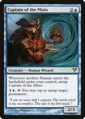 Captain of the Mists - avr Spoiler