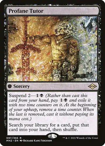 Profane Tutor - mh2 Spoiler