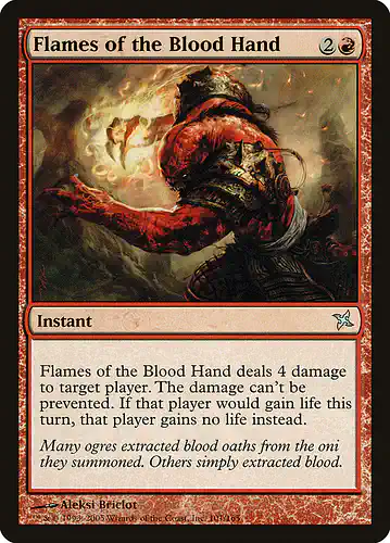 Flames of the Blood Hand - bok Spoiler