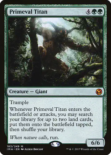 Primeval Titan - ima Spoiler