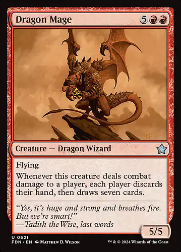 Dragon Mage - fdn Spoiler