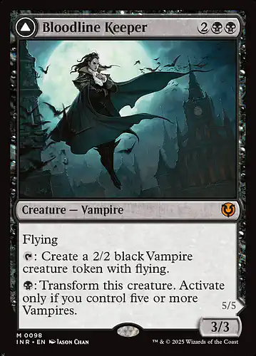 Bloodline Keeper - inr Spoiler
